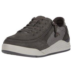 NEW Billy Footwear Mens Sneaker Low Top Zip Up Gray Adaptive Size 13 M KF299